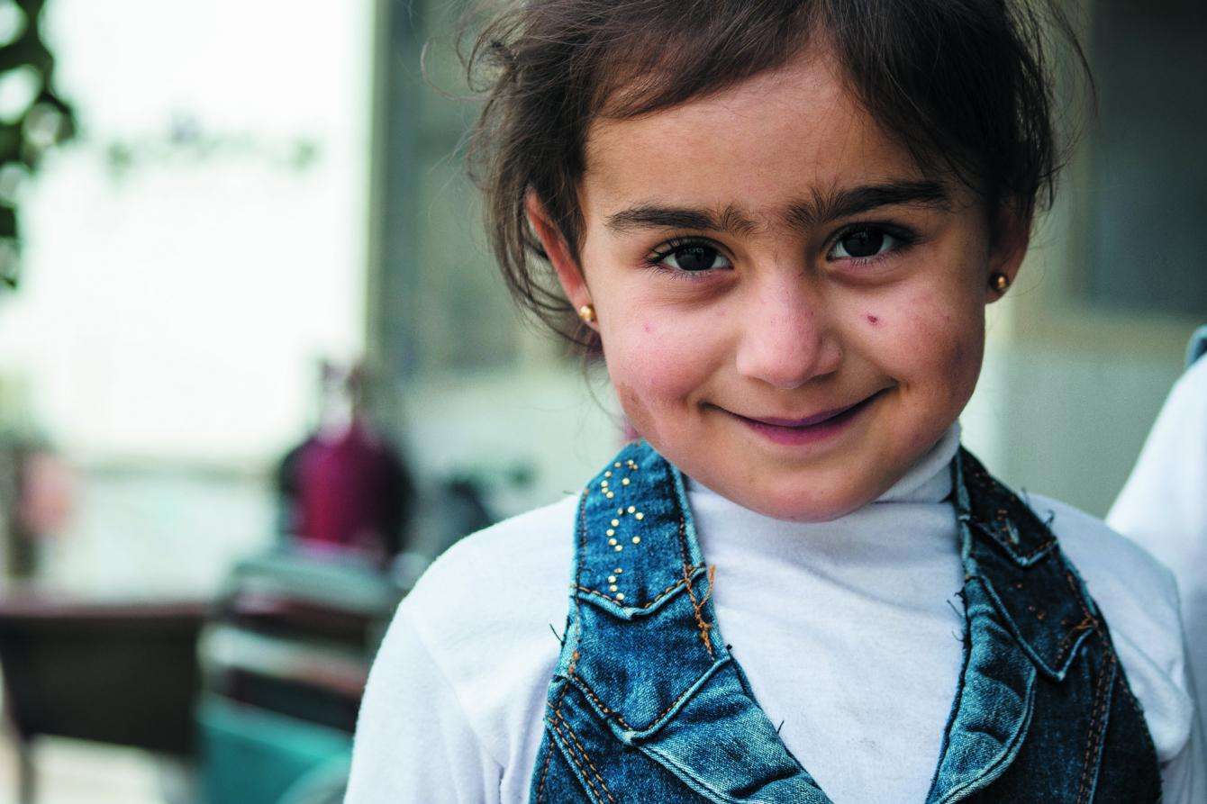 Isla, born at a MSF clinic in Iraq