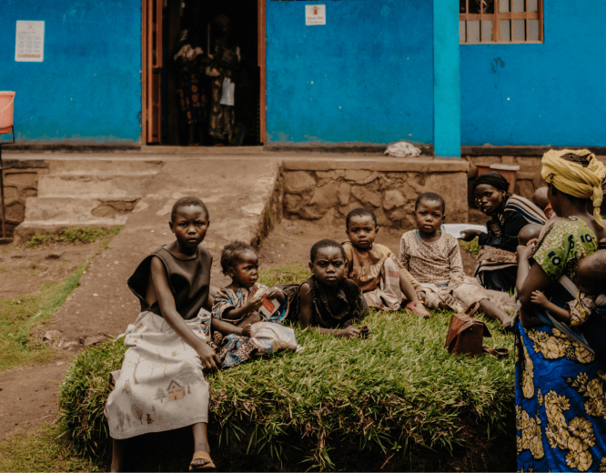 The MSF-supported Kishinji health center is located in the Minova health zone in South Kivu province, 3km from the Bugeri IDP site in DRC.