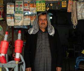 Anwar Shukr Mahmoud, an MSF patient in Hawija